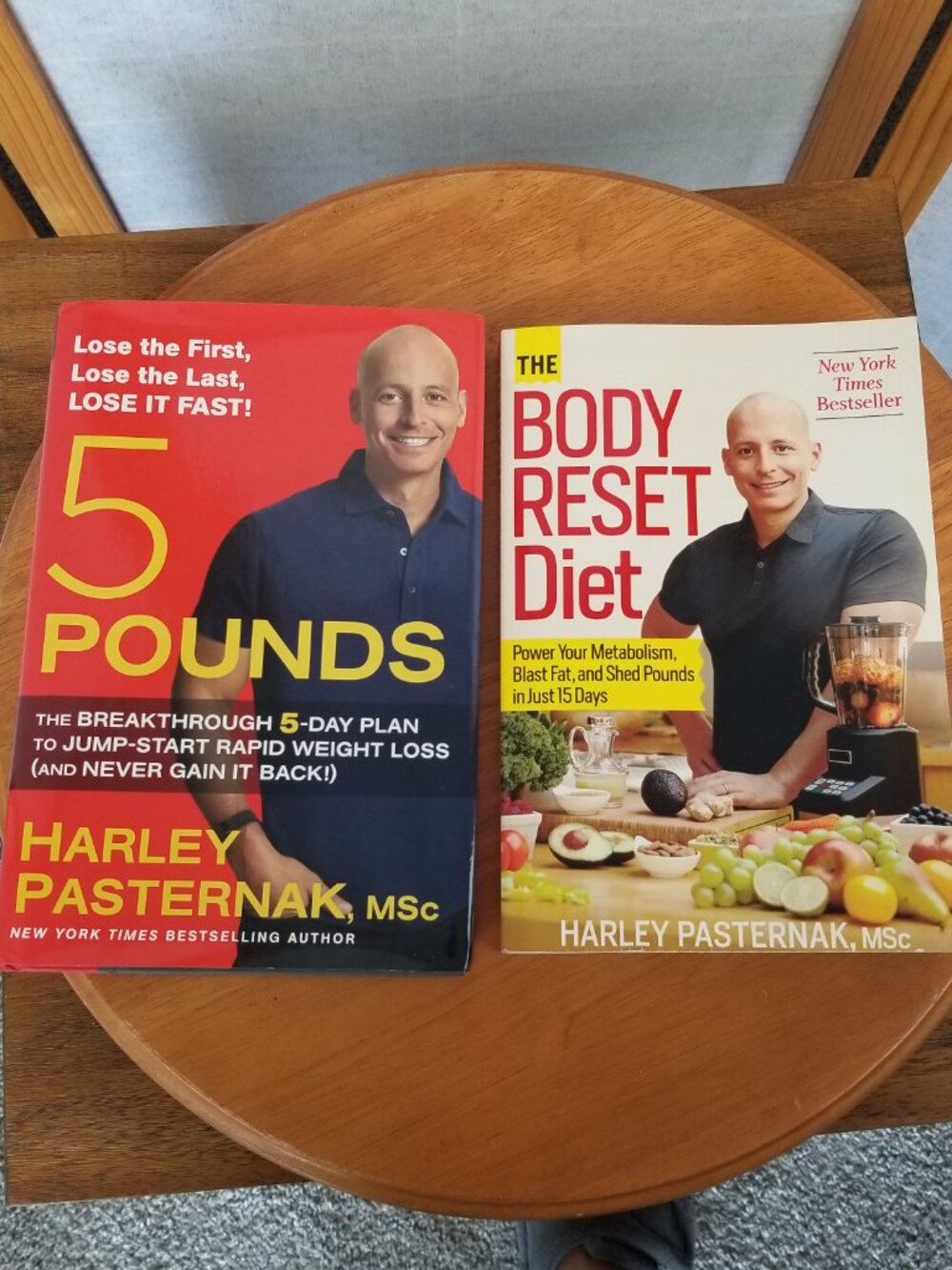 Harley Pasternak Book Bundle Set of Two Books Diet Workout Weight-Loss Recipes
